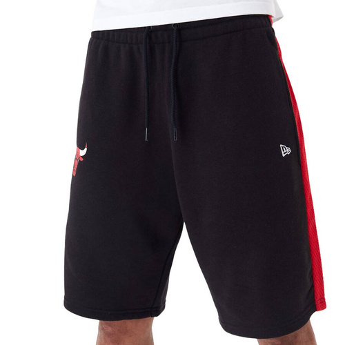 New Era krótkie spodenki męskie Mesh Panel NBA Chicago Bulls black
