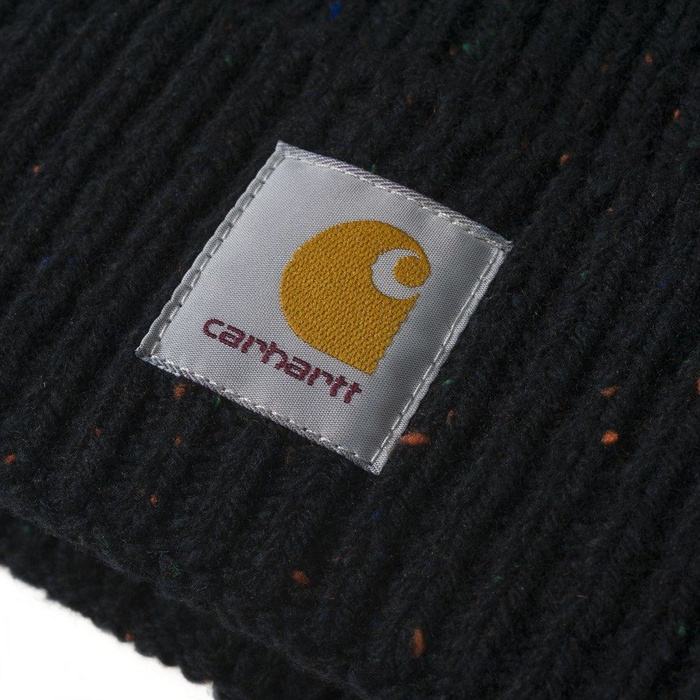Carhartt WIP Czapka zimowa  Anglistic Beanie black heather