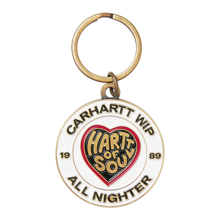 Carhartt WIP keychain Hartt of Soul multicolor