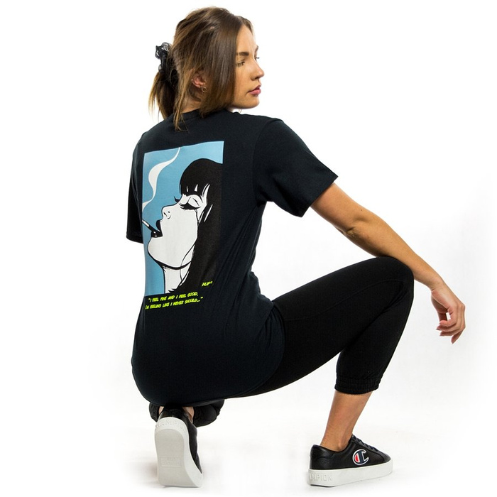 Koszulka damska HUF t-shirt I Feels Good black
