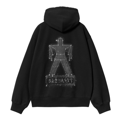 Carhartt WIP sweatshirt Hooded Stargazer black