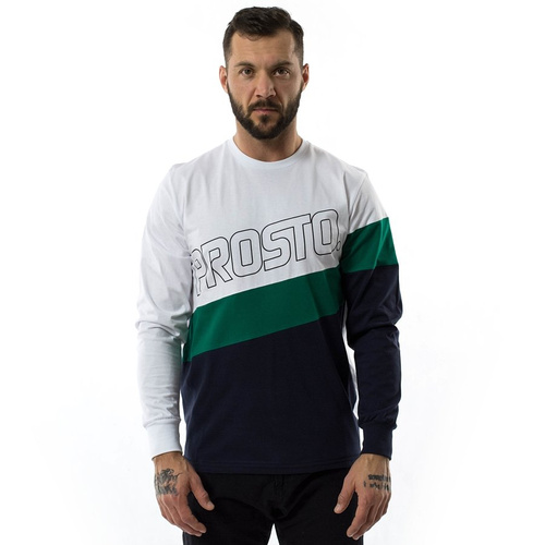 Koszulka męska Prosto Klasyk longsleeve Keen night blue