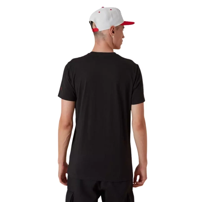 New Era t-shirt Global Graphic Logo NBA Chicago Bulls black