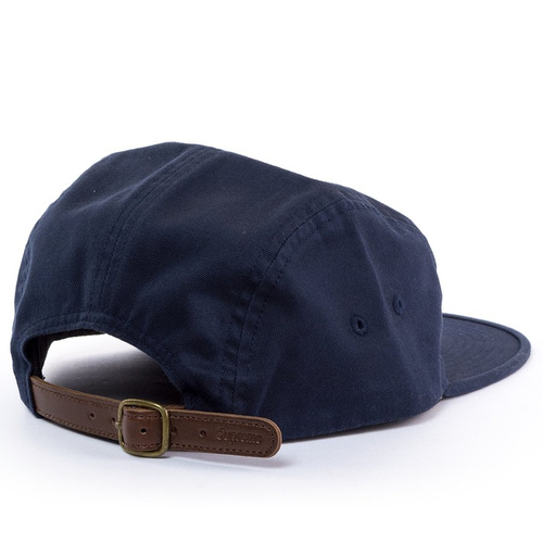 Supreme 5-panel Washed Chino Twill Camp Cap navy