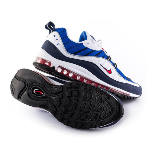 Nike Air Max 98 Gundam white / university red / obsidian (640744-100)