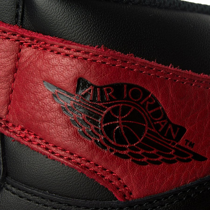  Buty do koszykówki Air Jordan 1 Banned Retro High OG black / varsity red / white (555088-001) TM