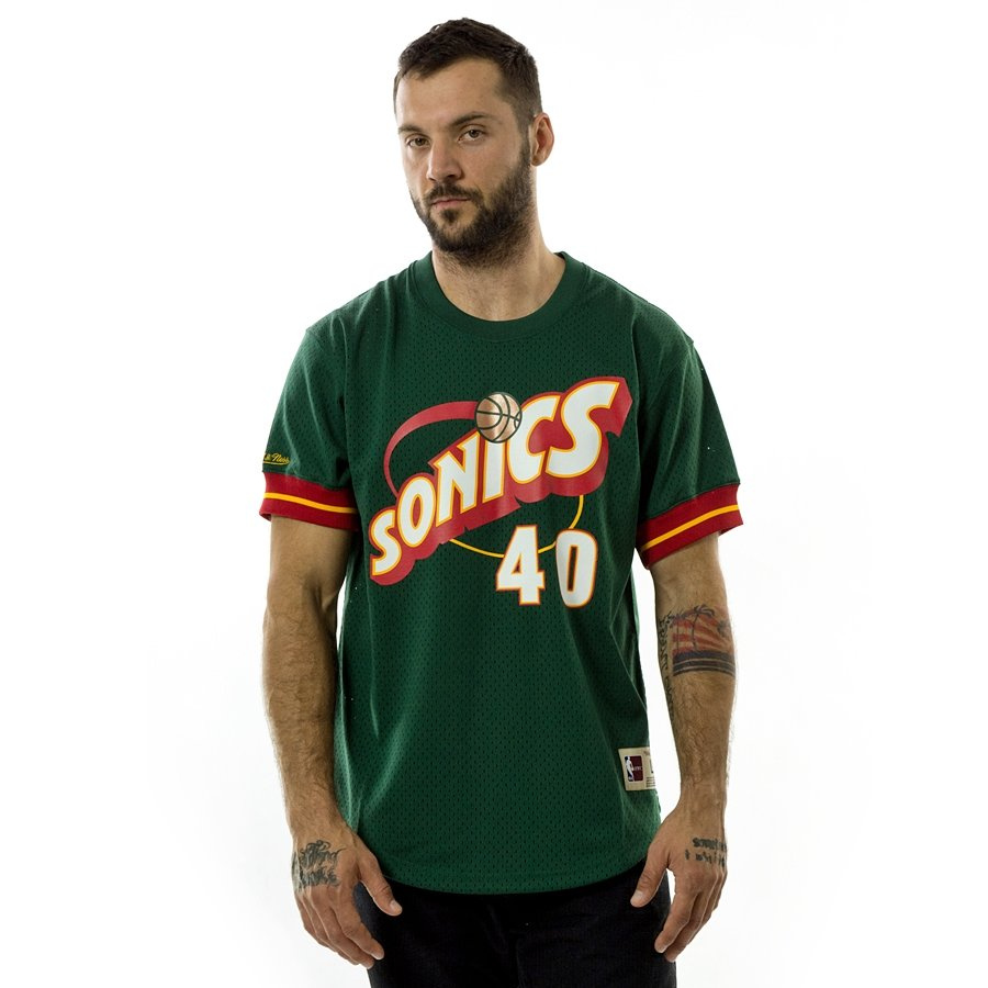 SONICS KEMP 40番 ジャージ Mitchell & Ness Shawn Kemp 【Seattle
