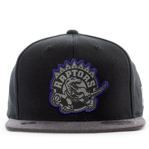 Mitchell and Ness snapback Reflective Duo Toronto Raptors black / grey
