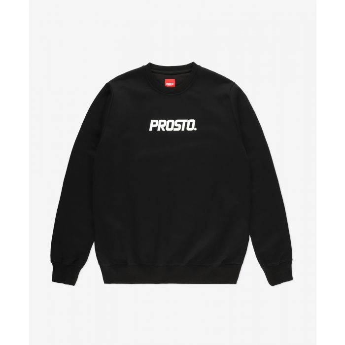 Prosto Klasyk Bluza męska  crewneck Logo black