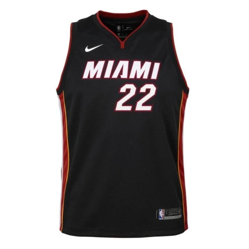 Nike Koszulka koszykarska NBA swingman jersey Icon Edition NBA Miami Heat Jimmy Butler black (kolekcja młodzieżowa)