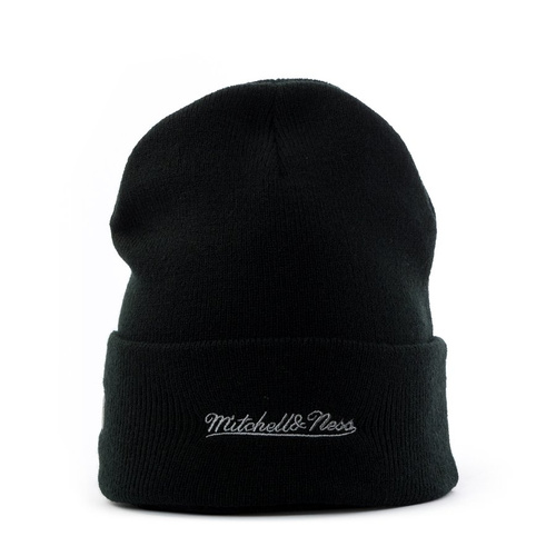 Czapka zimowa Mitchell and Ness HWC Reflective Logo Knit Boston Celtics black