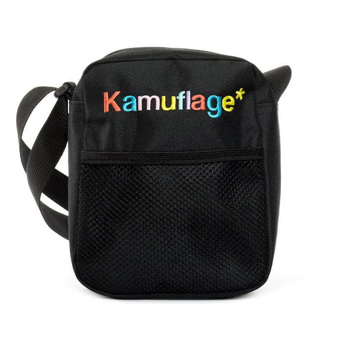 Kamuflage* shoulder bag Candy black