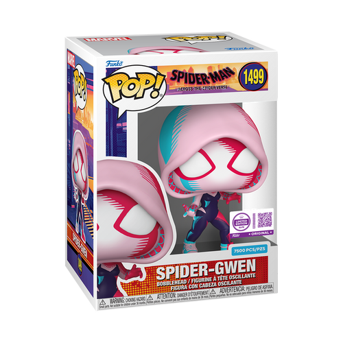 Funko Pop figurka kolekcjonerska Spider Gwen Across The Spiderverse Deco Elite edycja limitowana 7500szt.