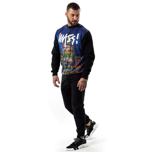 Bluza męska Mass Denim crewneck Palace multicolor