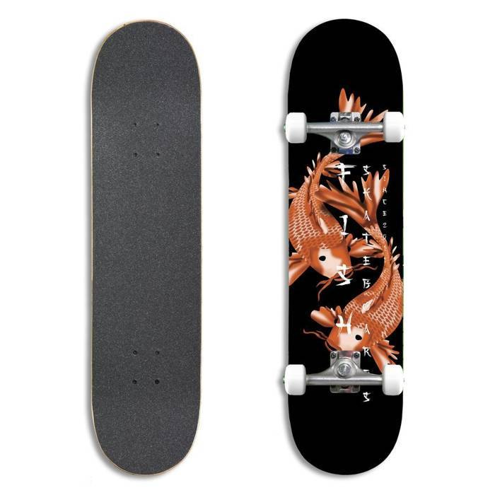 Deskorolka kompletna Fish Skateboards skateboard PRO Koi pink 8" x 31.5"