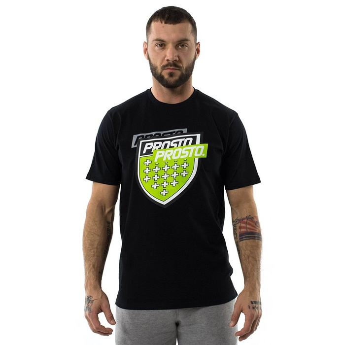 Koszulka męska Prosto Klasyk t-shirt Splitting black