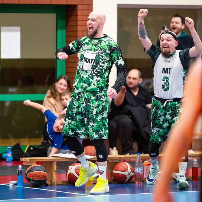 Proton x Melanżowe Akcesoria Tekstylne x MAT Wear koszulka rozgrzewkowa męska Longsleeve Bottle Camo 