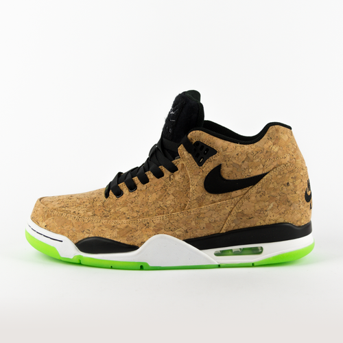 Buty męskie Nike Air Flight Squad Cork natural / black - voltage green - white (748281-100)