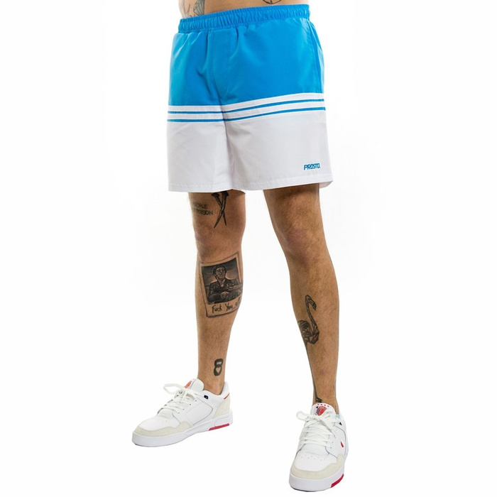 Prosto Klasyk swim shorts Striz blue / white