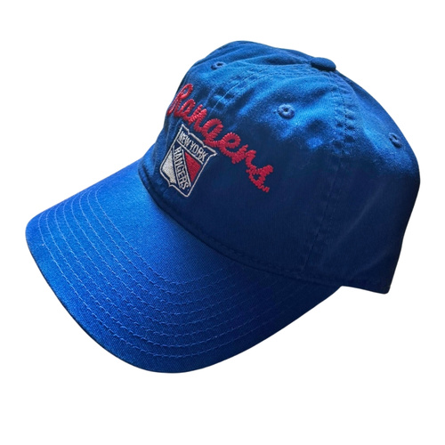 Vintage Strapback Adidas New York Rangers Emb. Logo blue