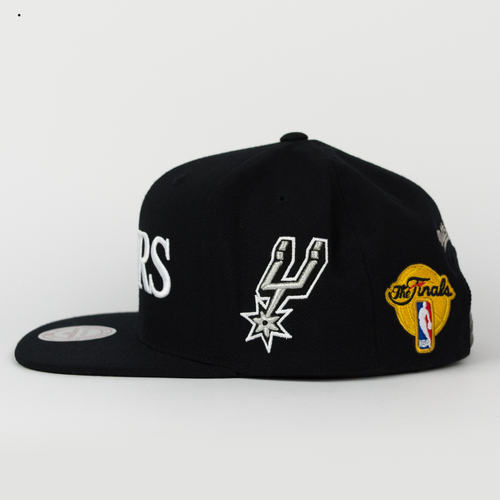 Mitchell and Ness snapback San Antonio Spurs Championship Pack NBA Finals 2005 black (VP16Z)