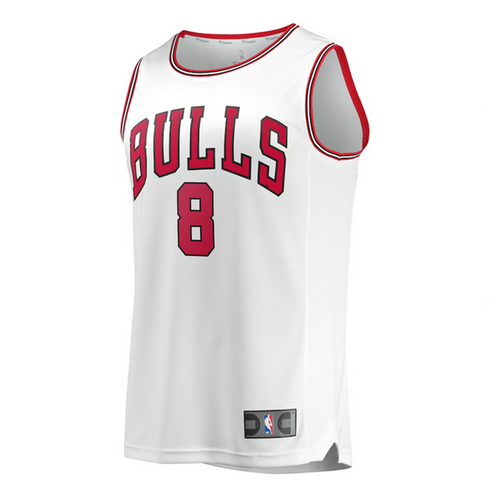 Fanatics koszulka koszykarska Replica Jersey Assocation Edition NBA Chicago Bulls Demar Derozan white (kolekcja młodzieżowa) 