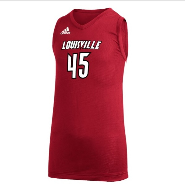 Adidas koszulka koszykarska Replica Jersey NCAA Louisville Cardinals red (kolekcja młodzieżowa)