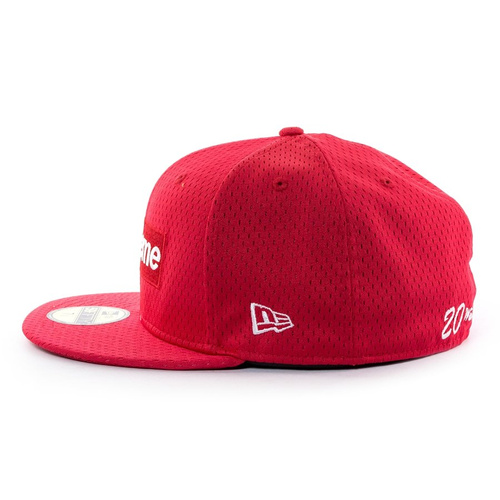 Supreme cap fitted Mesh Box Logo New Era 59FIFTY red 