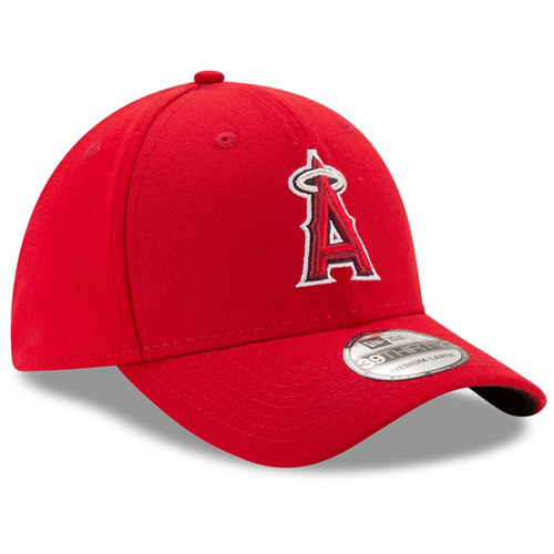 New Era flex hat 39THIRTHY MLB Team Classic Los Angeles Angels red