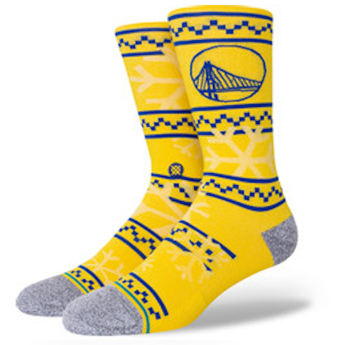 Stance socks NBA Golden State Warriors Frosted 2 yellow