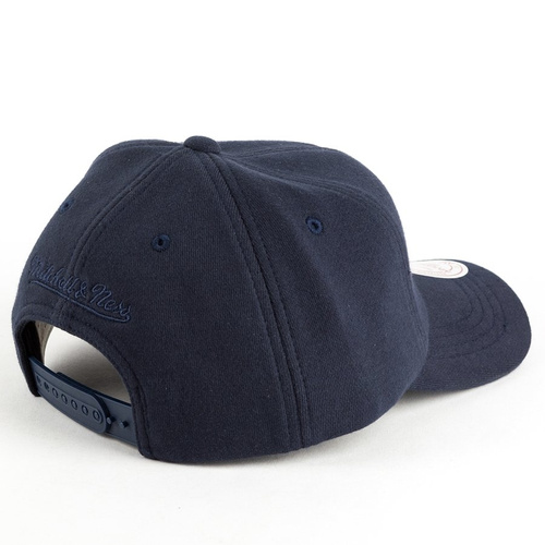 Mitchell and Ness dad cap Throwback Snapback M&N Logo navy