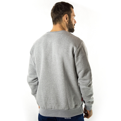 Prosto Klasyk bluza męska Crewneck Palk grey