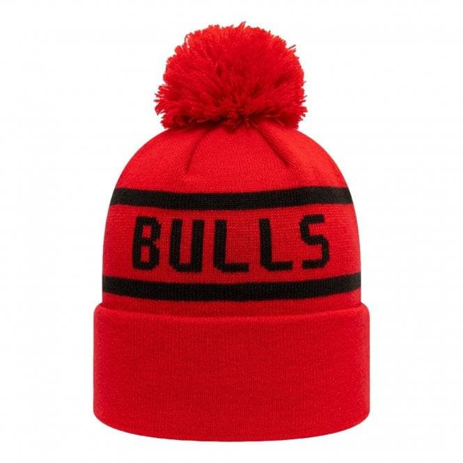New Era beanie Jake Cuff Knit NBA Chicago Bulls red