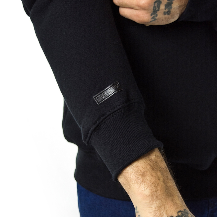 BOR sweatshirt hoody Stone Laur black