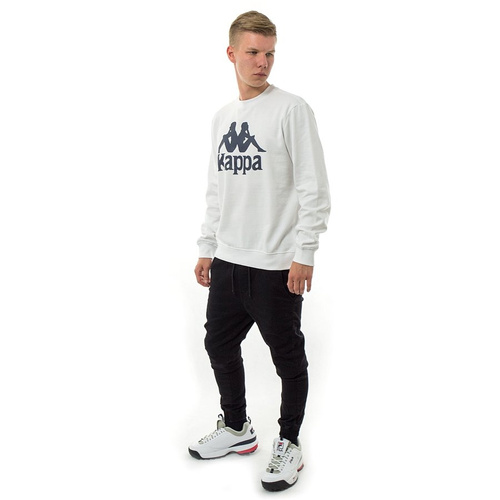 Bluza męska Kappa crewneck Sertum RN white