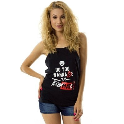 MAT Wear WMNS tank top tee TeamMATe black