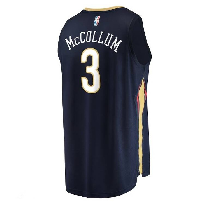 Fanatics koszulka koszykarska Replica Jersey NBA Icon Edition New Orleans Pelicans C.J McCollum navy