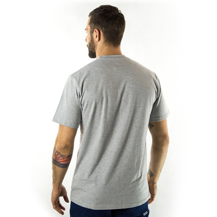 Koszulka męska Prosto Klasyk t-shirt Zdrap grey