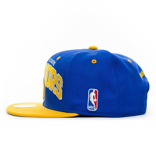 Mitchell and Ness snapback Team Arch Golden State Warriors blue / yellow