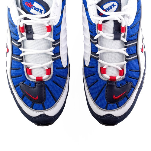 Buty męskie Buty Nike Air Max 98 Gundam white / university red / obsidian (640744-100)