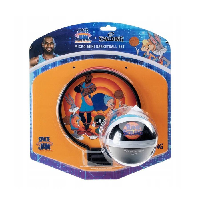 Spalding mini backboard Space Jam TuneSquad orange