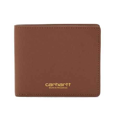Carhartt WIP portfel Vegas Billfold Wallet cognac