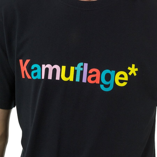 Kamuflage* Koszulka męska  t-shirt Candy Full black