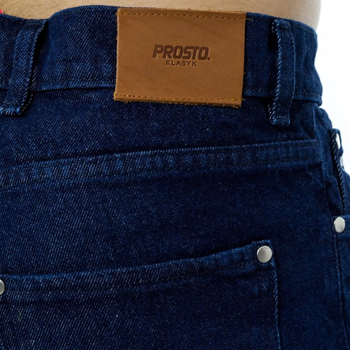 Spodnie jeansowe męskie Prosto Klasyk jogger pants Diago navy