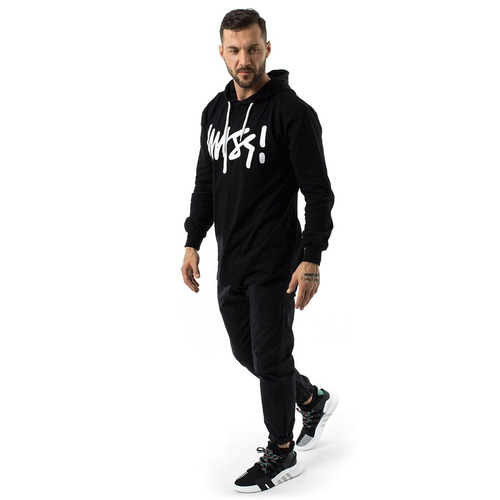 Mass Denim longsleeve hoody Signature Anniversary black