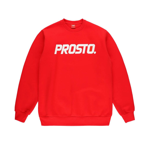 Prosto Klasyk bluza męska Crewneck Toras red