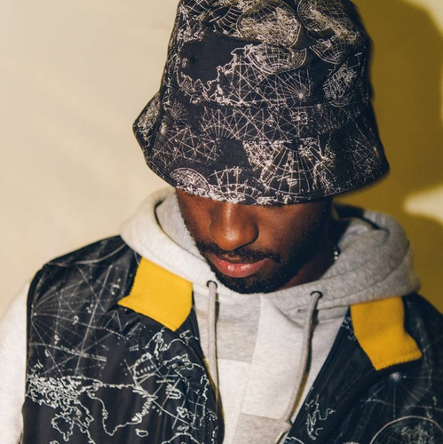 HUF bucket hat Nicolet black