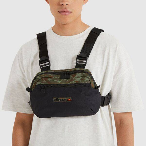 Ellesse chest bag Theoni black / camo