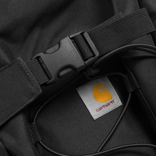 Carhartt WIP backpack Kickflip Duck Canvas black