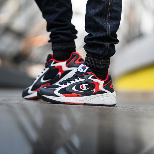 Champion Legacy Low Cut Shoe Lexington navy / red / white (S21406-BS501)